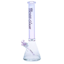 Hoss Glass 18" Thick Beaker w/ Colored Top