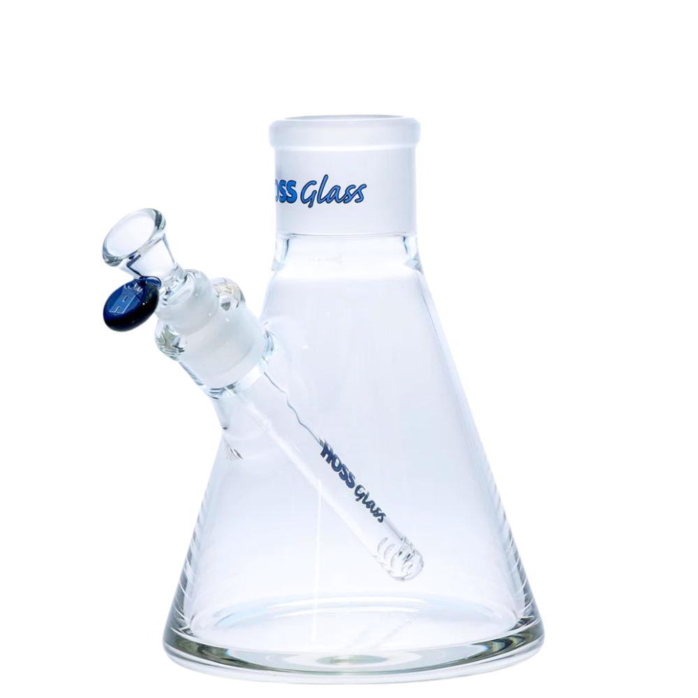 8" Hoss Glass Beaker Base with 19mm Joint