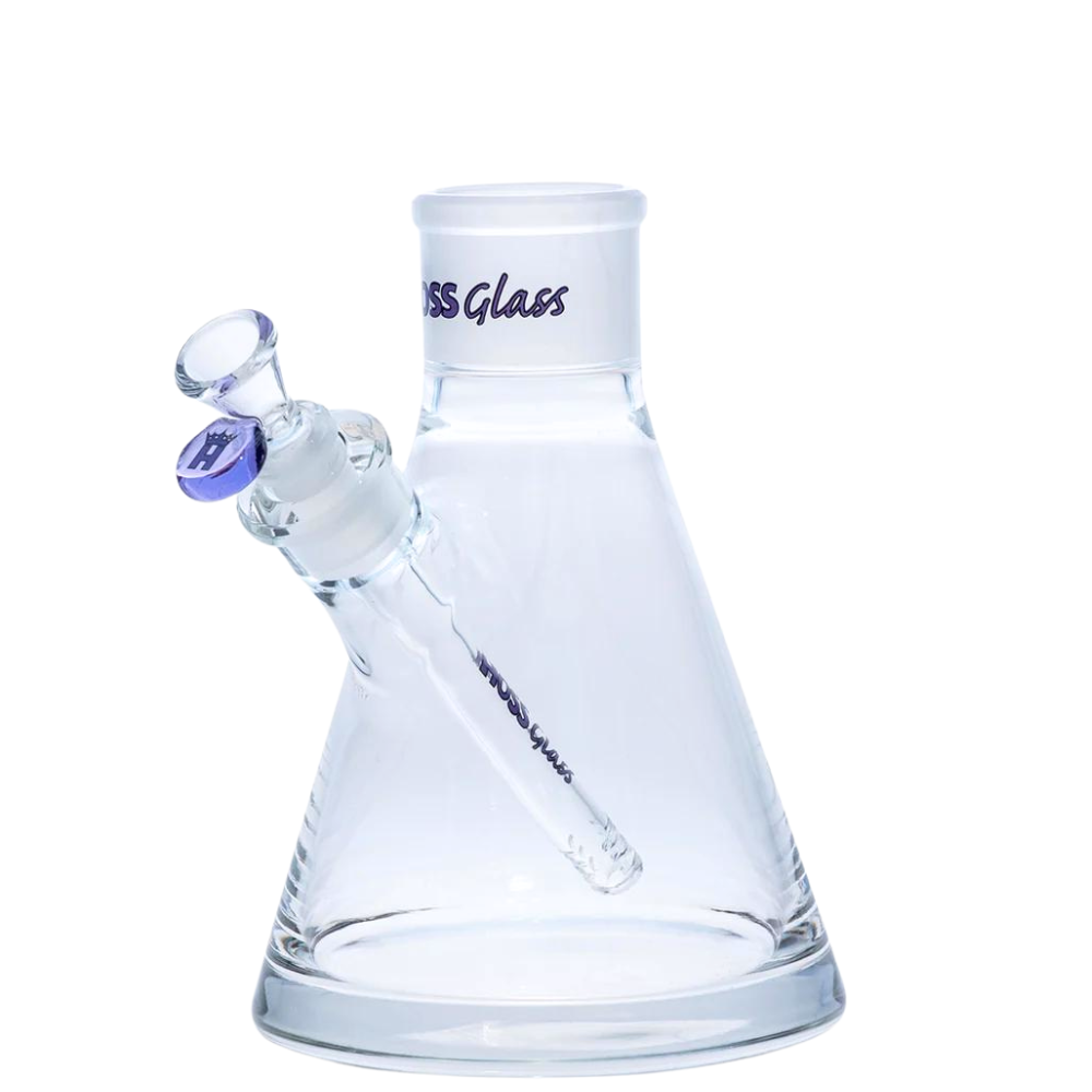 Hoss Glass 7.5" Beaker Base with 19mm Joint