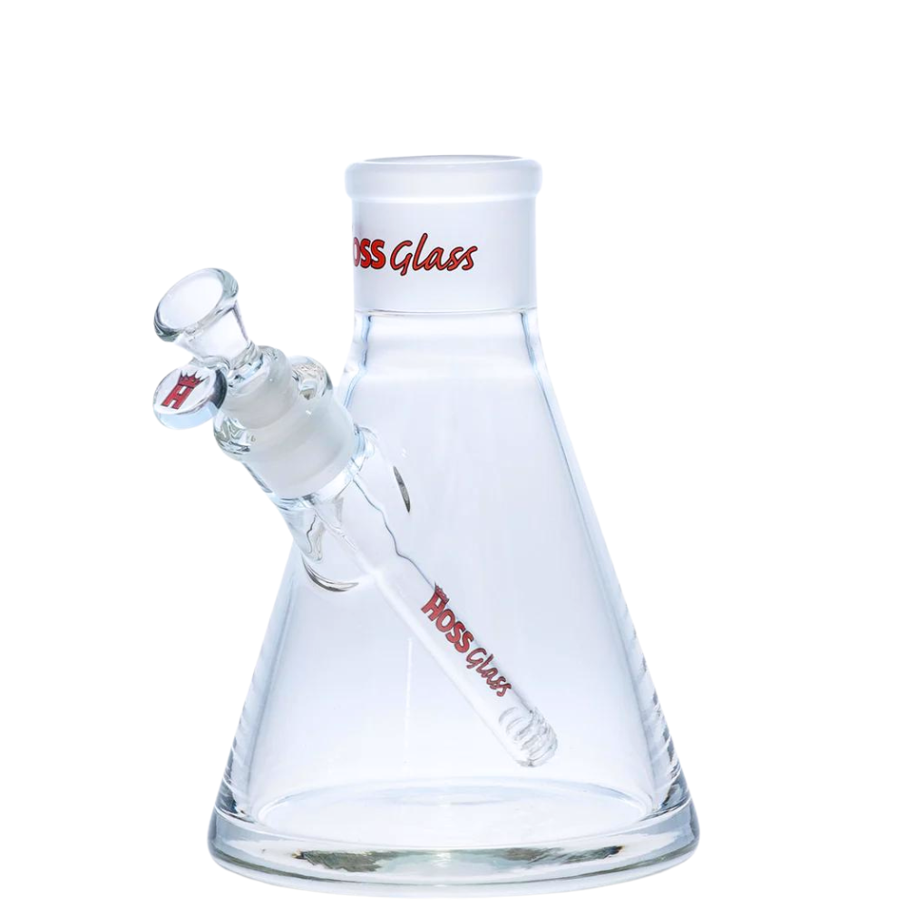 Hoss Glass 7.5" Beaker Base with 19mm Joint