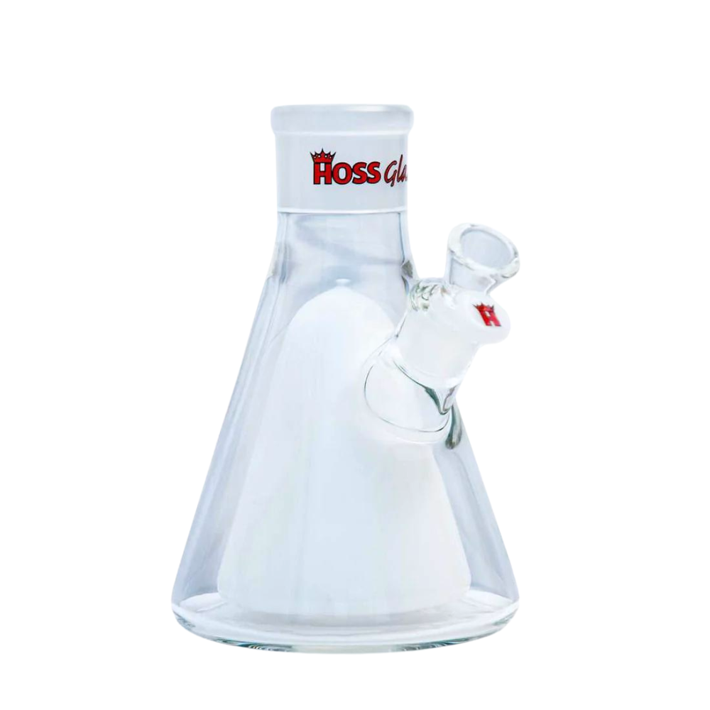 8" Hoss Glass Double Wall Beaker Base