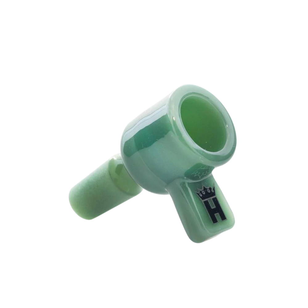 Hoss Glass 14mm Full Color Screen Bowl w/ Square Handle