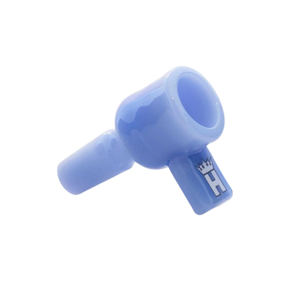 Hoss Glass 14mm Full Color Screen Bowl w/ Square Handle