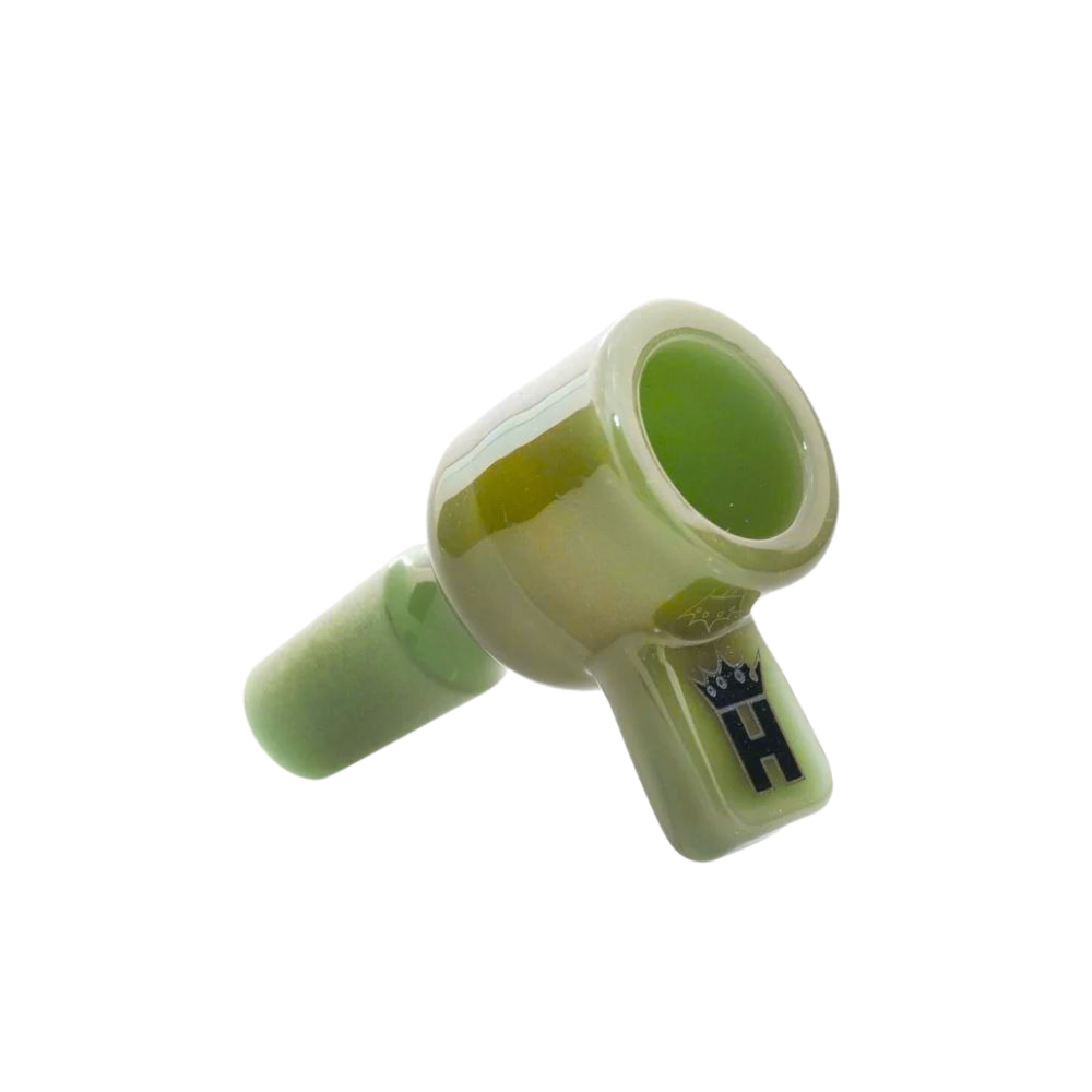 Hoss Glass 14mm Full Color Screen Bowl w/ Square Handle