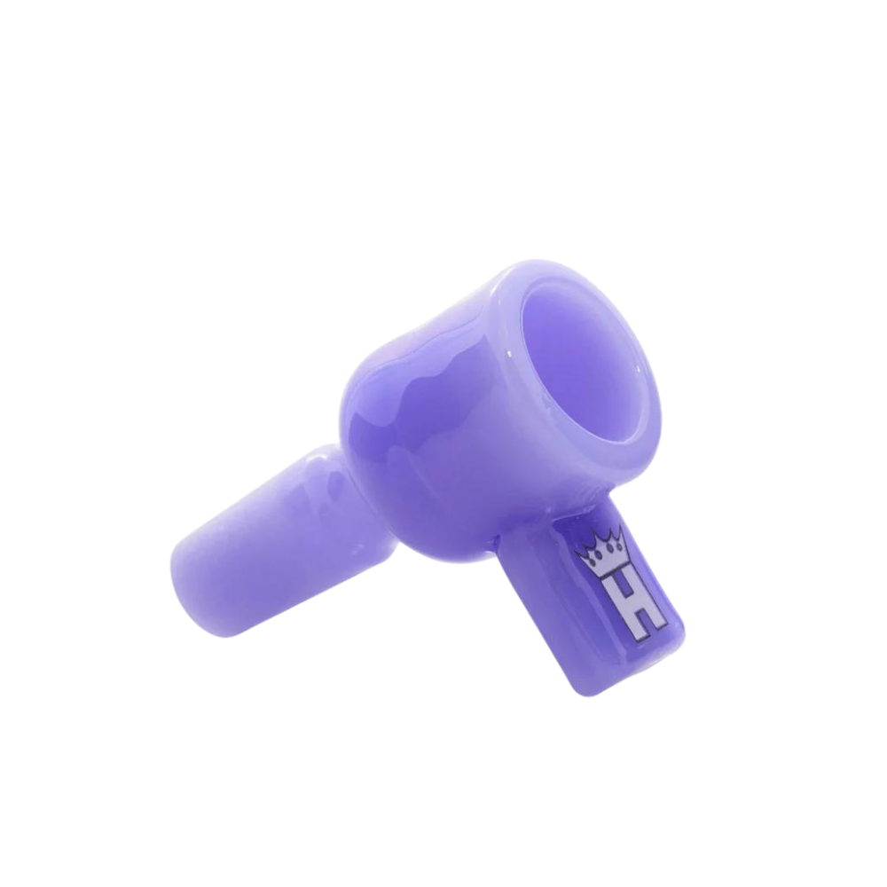 Hoss Glass 14mm Full Color Screen Bowl w/ Square Handle