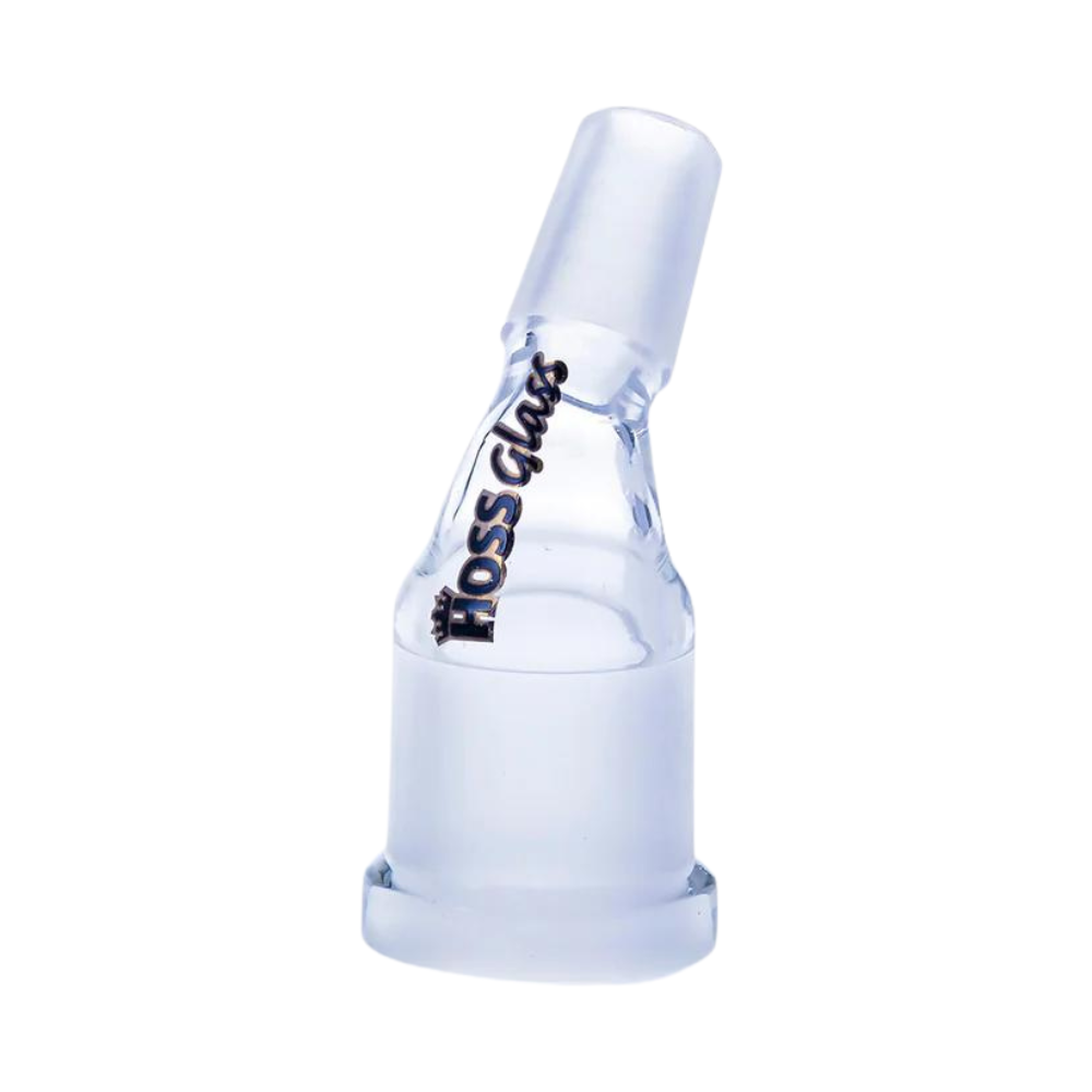 [YX14-SB BLACK] Hoss Glass 14mm to 19mm 45 Degree Adapter Joint (Black)