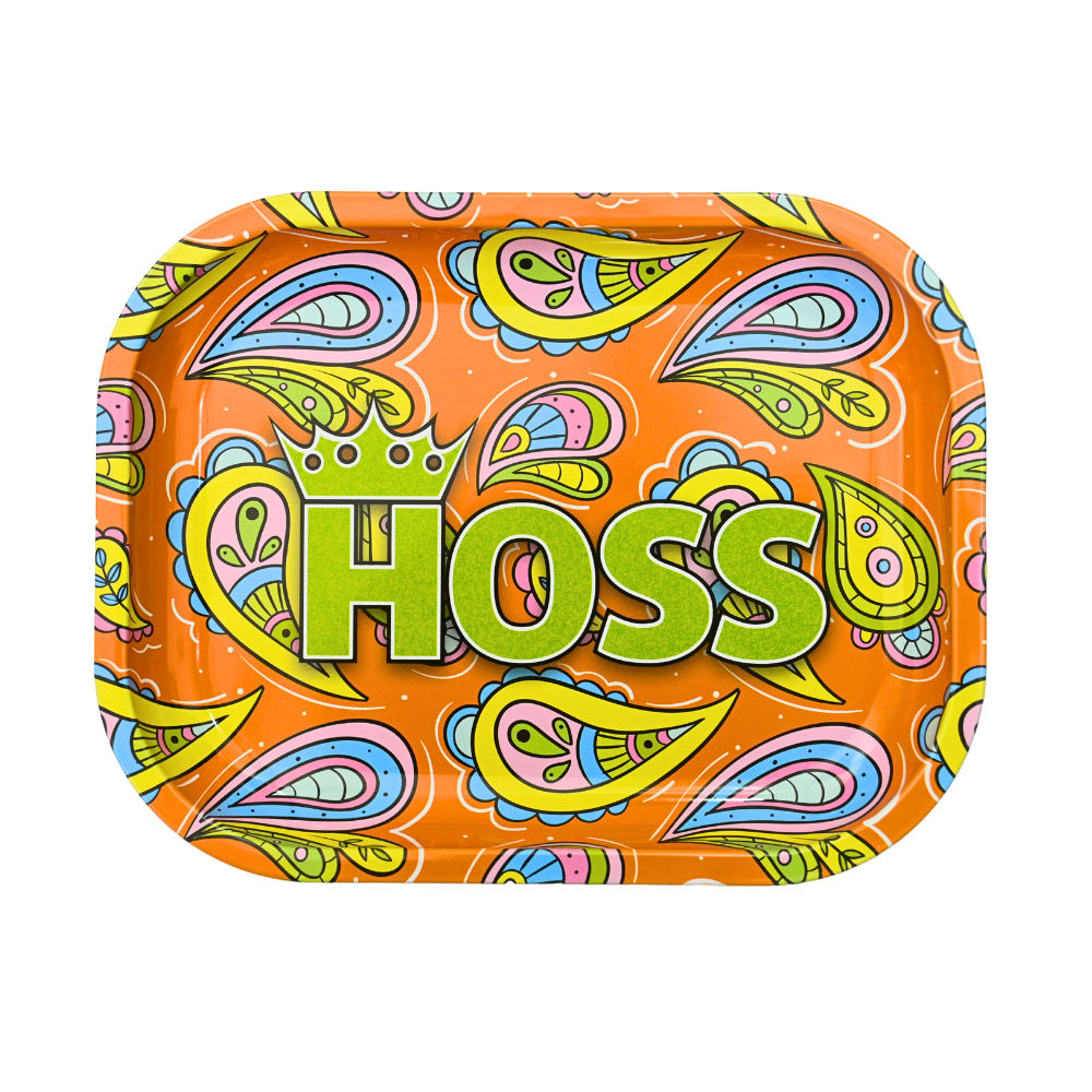 [HOSS-RT-S005] Hoss Retro Paisley Pop Rolling Tray