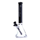 14" Hoss Glass Pyramid w/ Colored Top Tube Bong