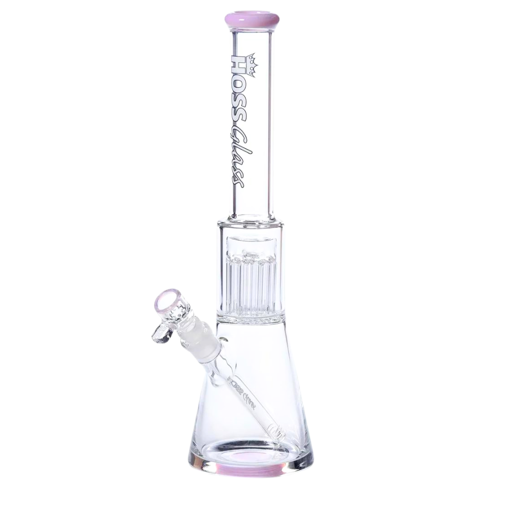 16" Hoss Glass Colored Accent Beaker w/ 12 Arm Percolator