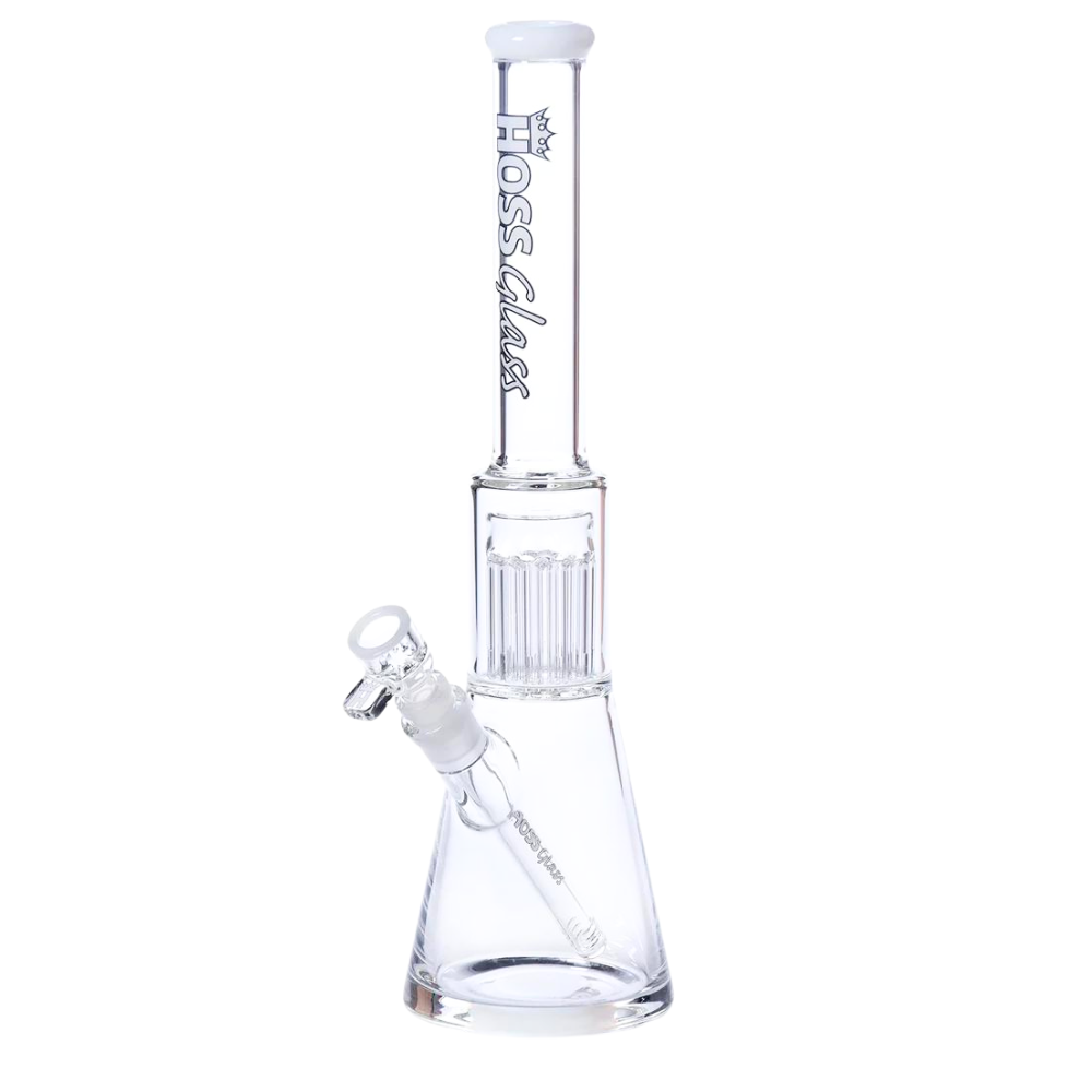 16" Hoss Glass Colored Accent Beaker w/ 12 Arm Percolator