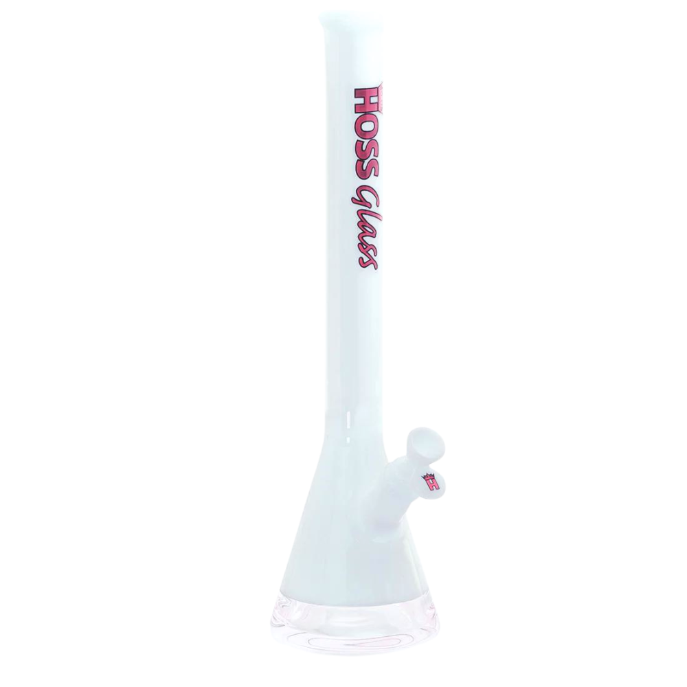 16" Hoss Glass Colored Beaker w/ Window Base