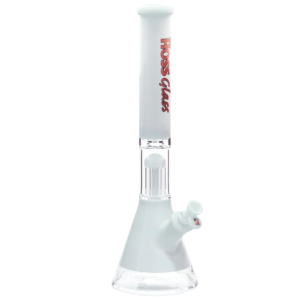 18" Hoss Glass Colored Beaker with 8 Arm Tree Percolator