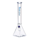 18" Hoss Glass Pyramid Base Beaker