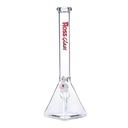 18" Hoss Glass Pyramid Base Beaker