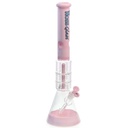 20" Hoss Glass Colored Double-Disk Percolator Beaker