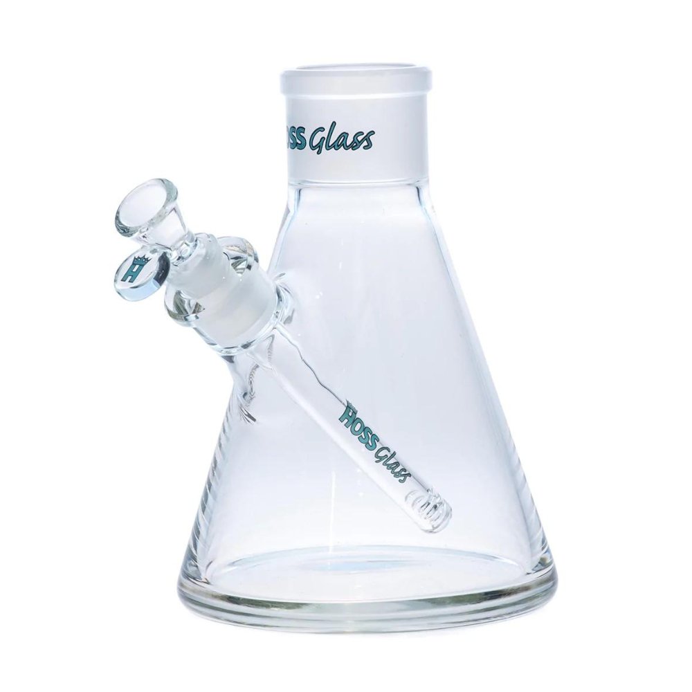 8" Hoss Glass Beaker Base with 19mm Joint