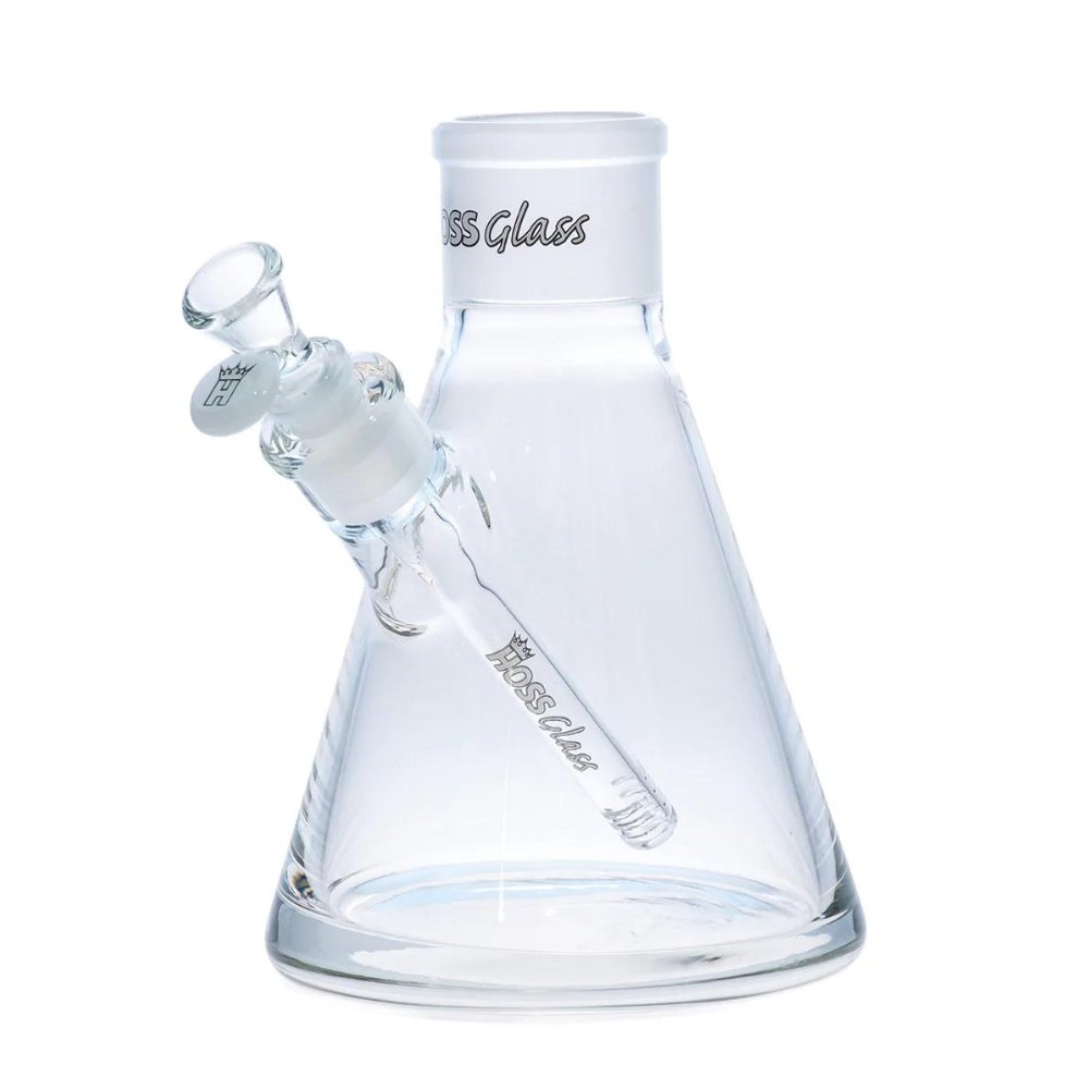 8" Hoss Glass Beaker Base with 19mm Joint