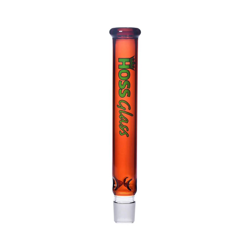 [YH905-35C-AMBER] Hoss Glass 14" Full Color Top Tube (Amber)